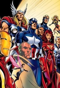 OG Avengers Button